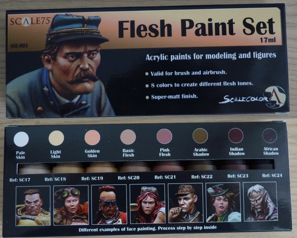 Review: Flesh Paint Set by Scale 75 | MaGie Miniature Painting